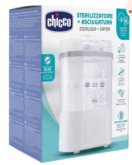 306 - sterilizzatore chicco 3 in 1 elettrico