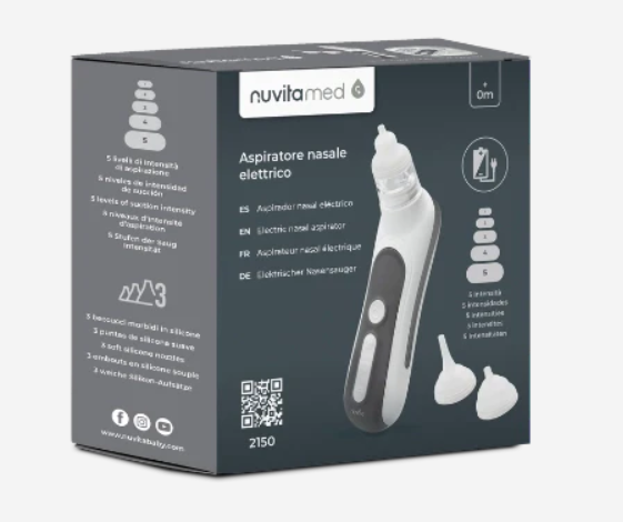 358 - Aspiratore nasale elettrico Nuvita