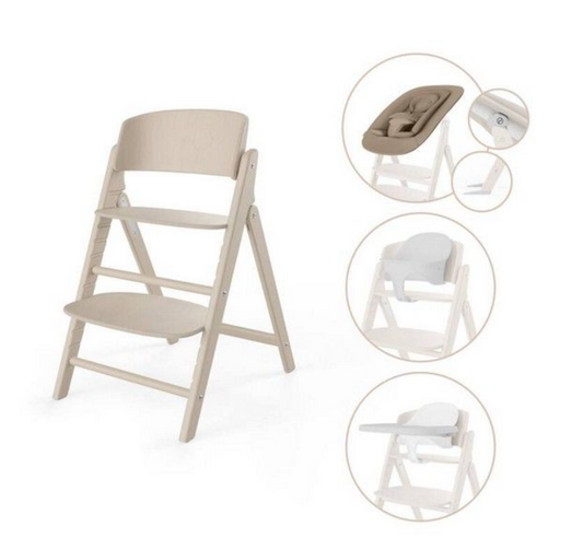 375 - Seggiolone Click & Fold 4-in-1 All Natural di Cybex