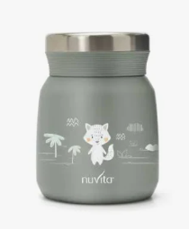 387 - thermos pappe nuvita verde