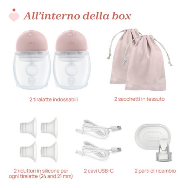 Tiralatte Chicco indossabile