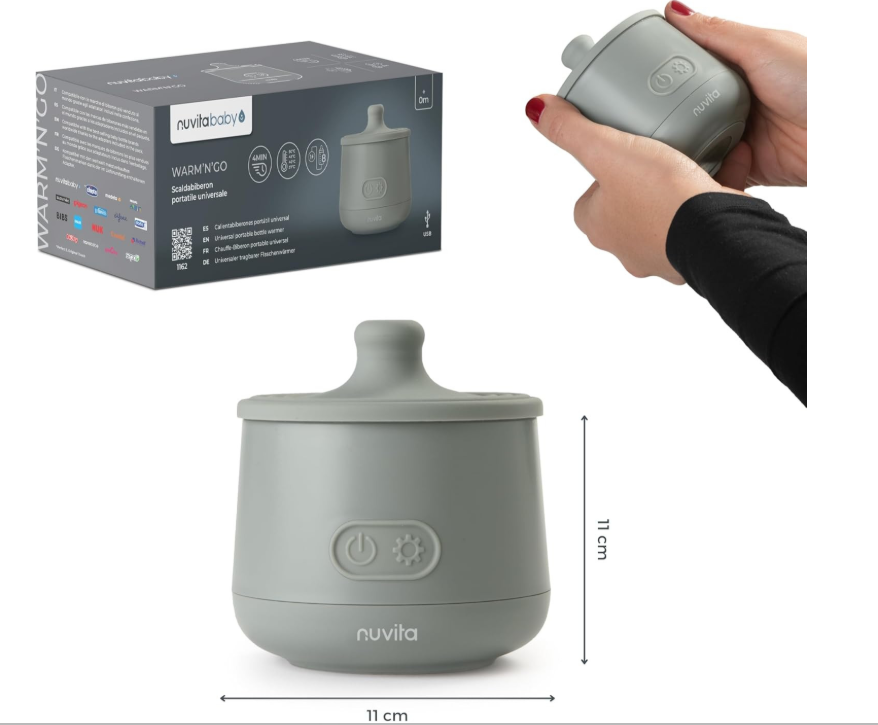 Scaldabiberon Nuvita warm'n'go