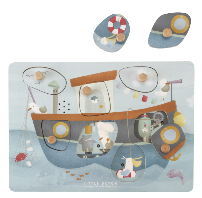 Soundpuzzle Sailors Bay Little Dutch