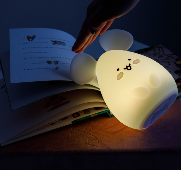 innoGIO lampada notturna in silicone GIOmouse