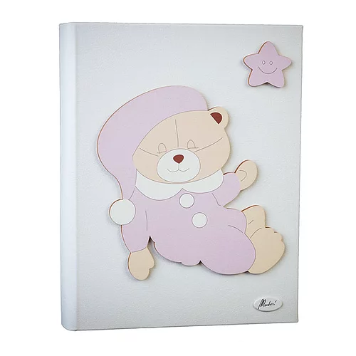 346 album mendozzi orso rosa grande