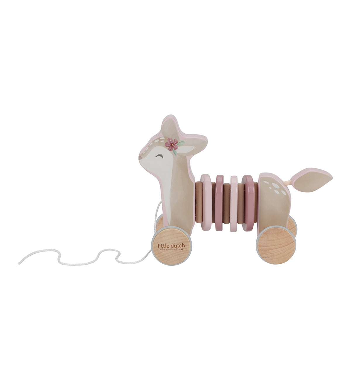 346 gioco little dutch cerbiatto rosa trainabile