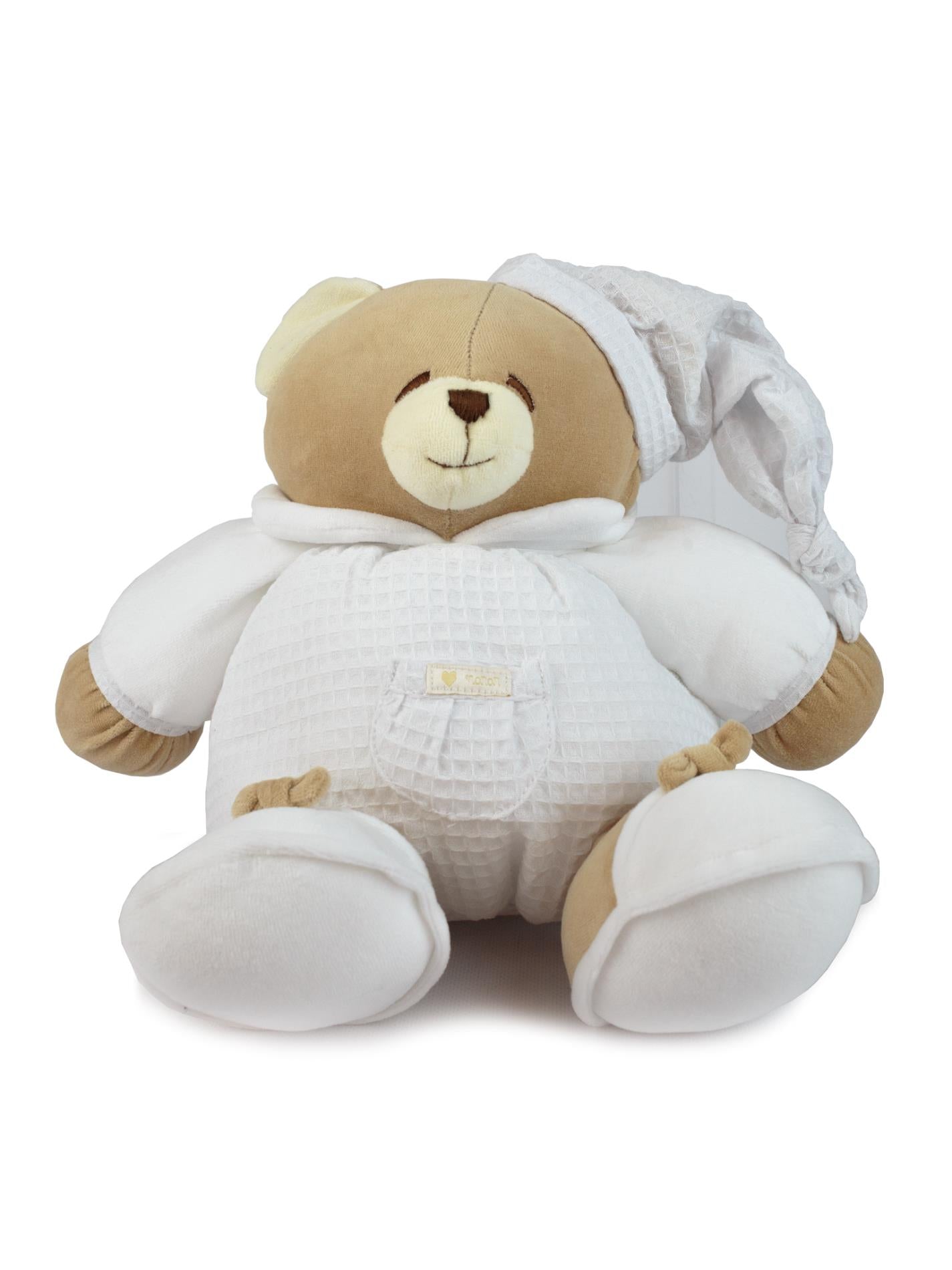 298 gioco nanan peluche grande tato bianco