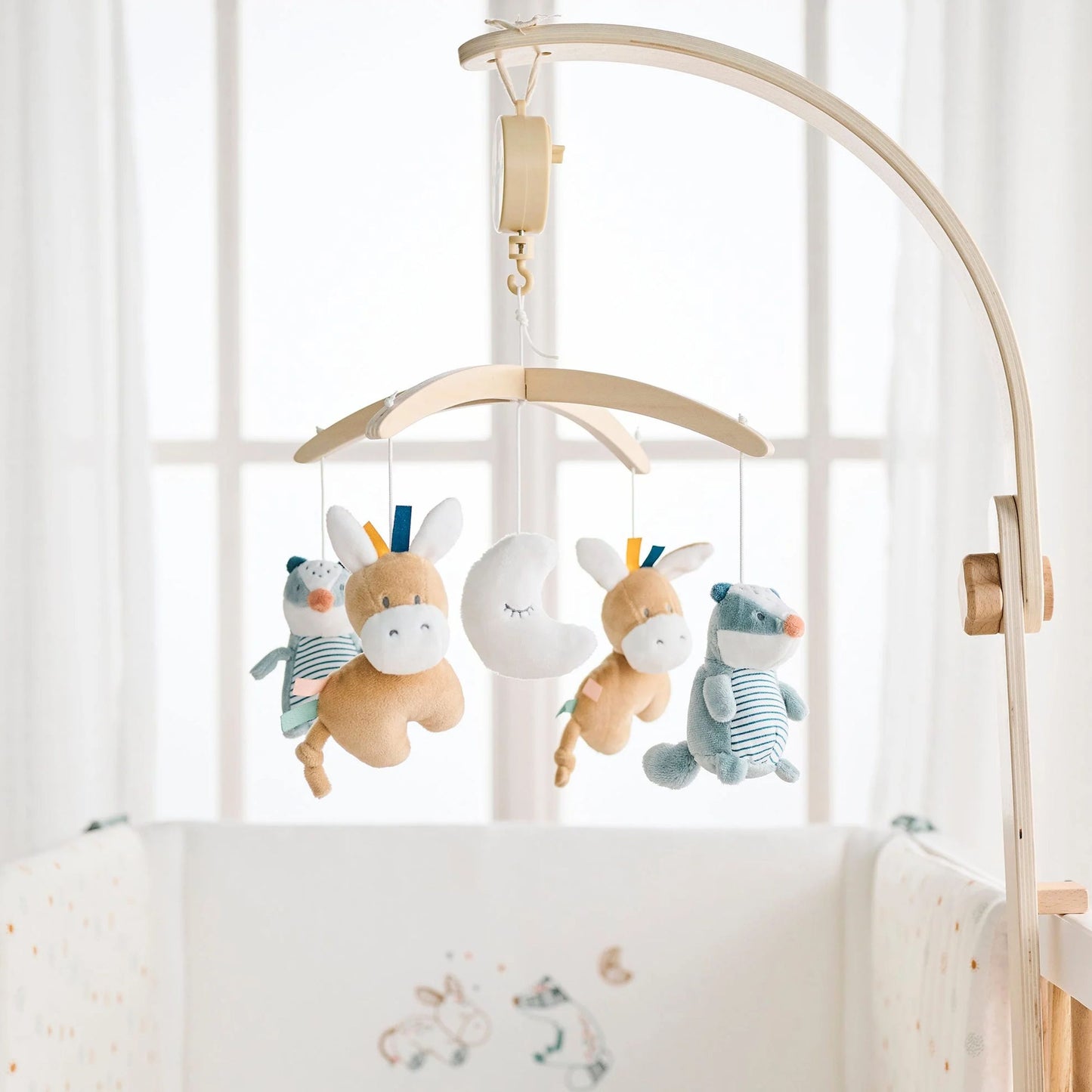 334 giostrina nattou felix e leo legno