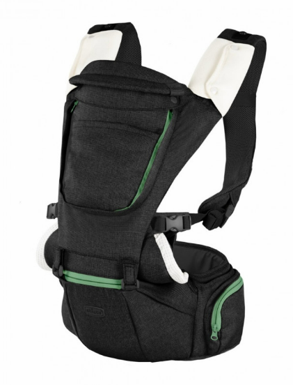 379 - MARSUPIO CHICCO HIP SEAT PIRATE BLACK