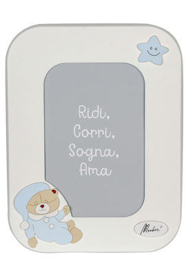 299 - portafoto mendozzi orso azzurro