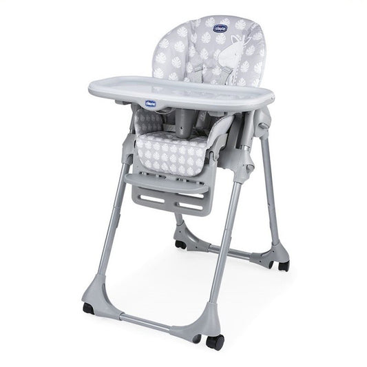 277 - seggiolone pappa chicco polly easy giraffe