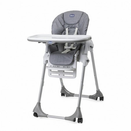 291 seggiolone pappa chicco polly easy grigio