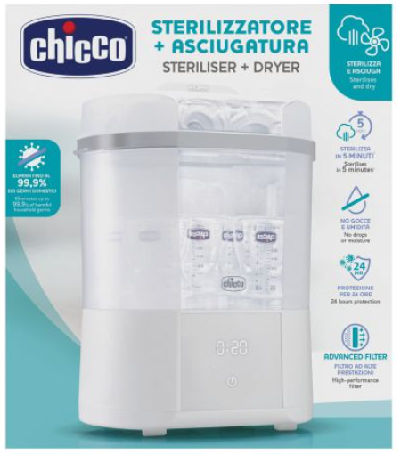 303 - sterilizzatore chicco 3 in 1 elettrico