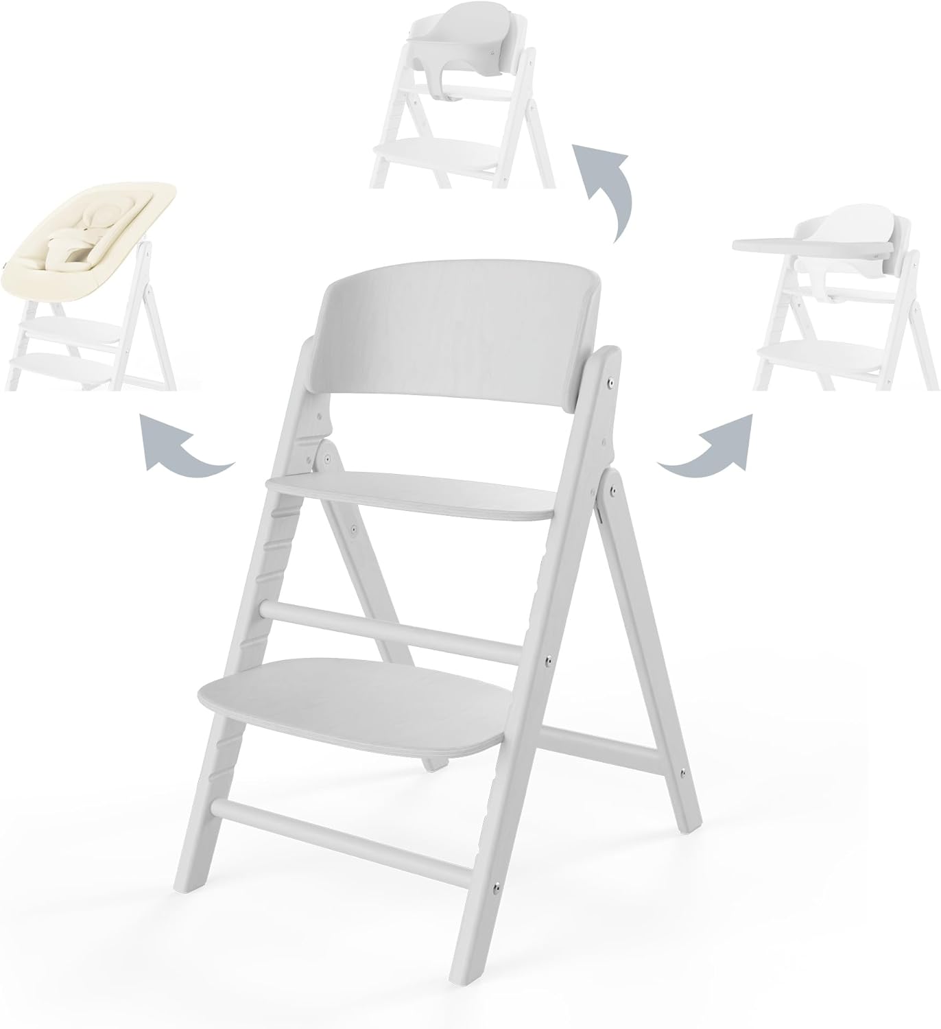 428 SEGGIOLONE CYBEX CLICK & FOLD 4IN1 ALL WHITE