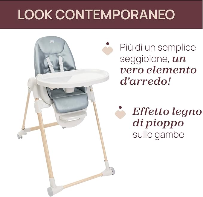 E - seggiolone chicco polly armonia