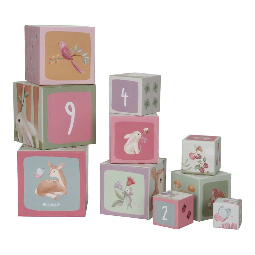 398 gioco blocchi little dutch fairy garden rosa