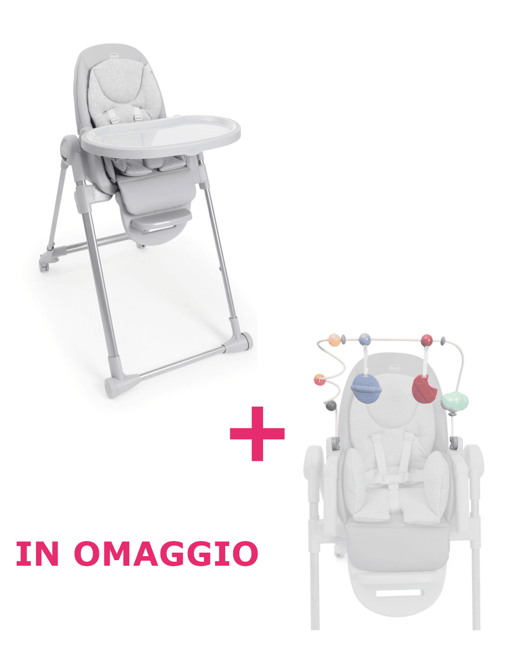 480 SEGGIOLONE CHICCO POLLY ARMONIA STEEL GREY