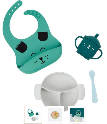 373 (II) SET PAPPA BABY MOOV 4PZ MENTA