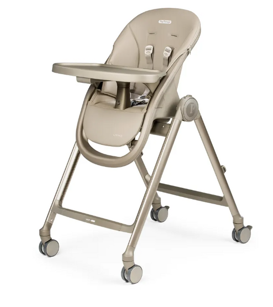 E - Seggiolone Pappa Living Space Sand Beige