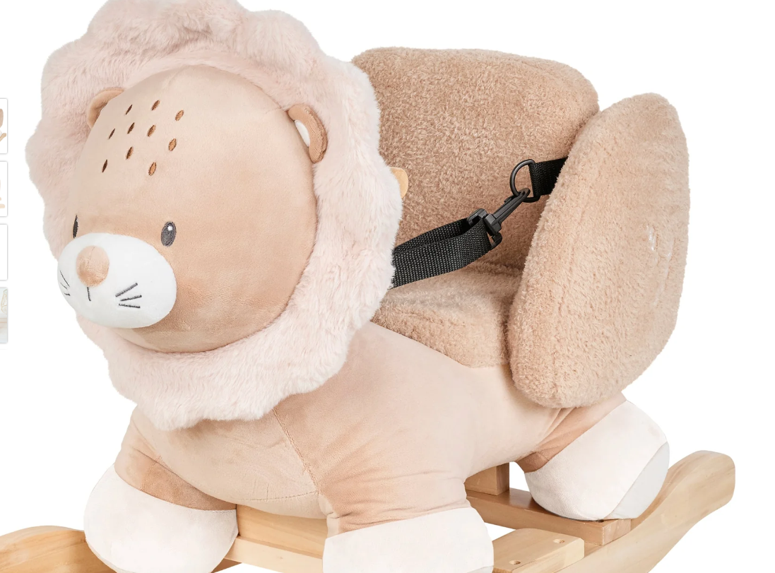 336 - Giocattolo A Dondolo Leone FLO, ERNEST & OLI