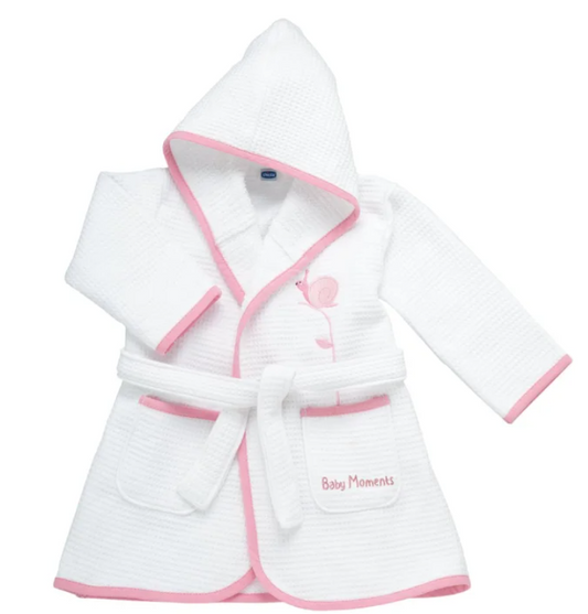 358 - Accappatoio in Piquet Rosa 12M+ Chicco