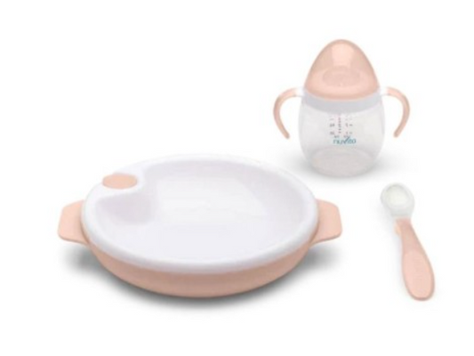 358 - SET PAPPA COMPLETO  ROSE NUVITA