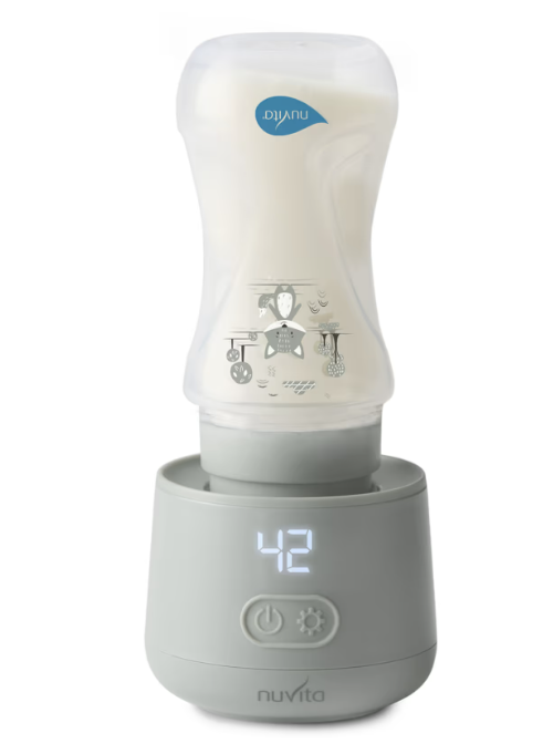 375 - Nuvita scaldabiberon portatile universale warm’n’go sage green