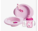 394 - SET PAPPA CHICCO EASY MEAL ROSA
