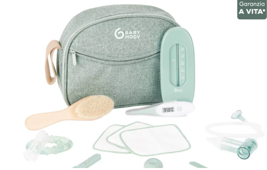 398 - SET BAGNO BABY MOOV VERDE ACQUA