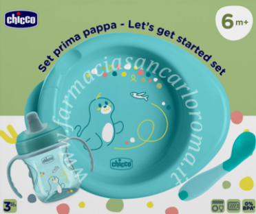 406 - SET PAPPA CHICCO VERDE