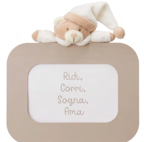 390 - portafoto mendozzi piccolo tato peluche