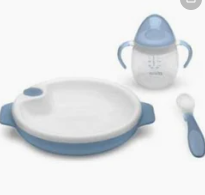 437 - SET PAPPA NUVITA PAPPACALDA BLU