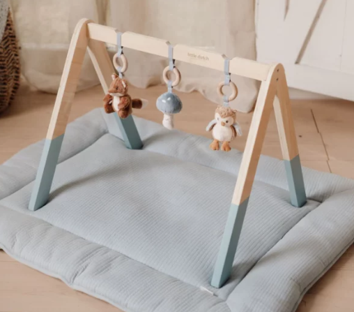 438 - PALESTRINA TAPPETO + ARCO IN LEGNO LITTLE DUTCH AZZ