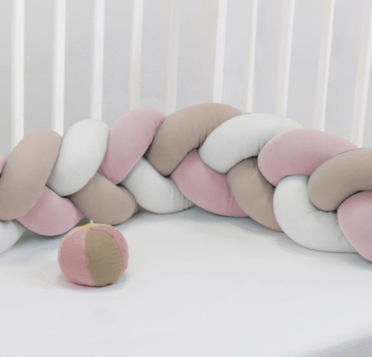 441 - RIDUTTORE TRECCIA KORA BIANCO ROSA TORTORA