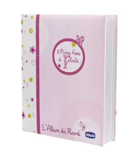 478 - album chicco dei ricordi rosa
