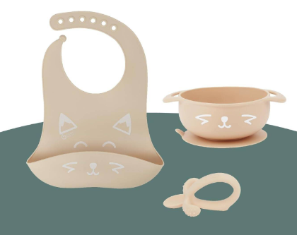 479 - set pappa meal set beige