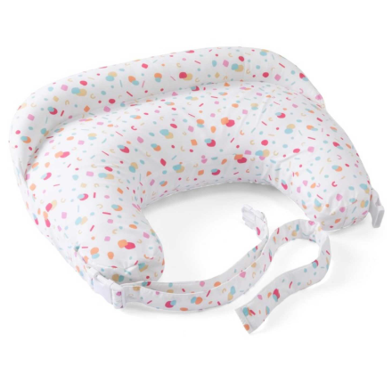 483 - cusc.allattamento chicco bianco multicolore