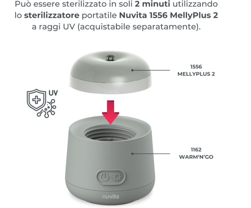 Scaldabiberon Nuvita warm'n'go