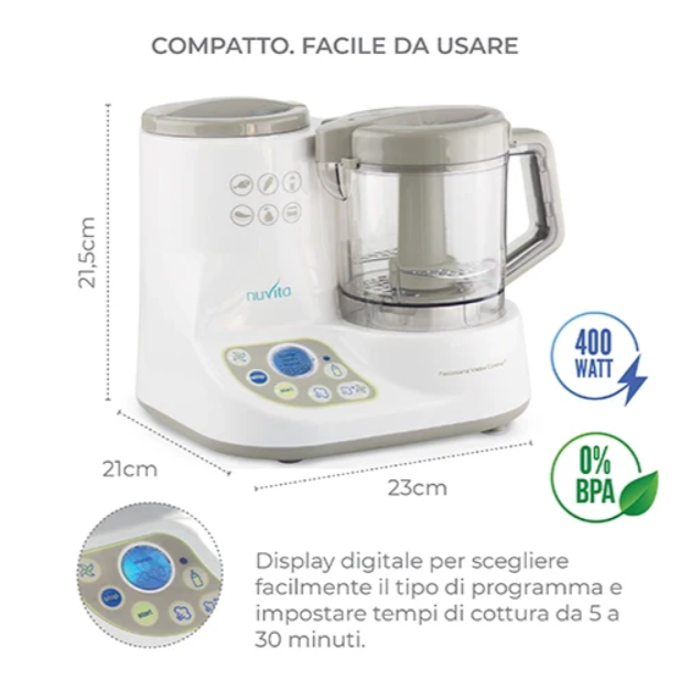 Cuoci pappa Nuvita pappa sana