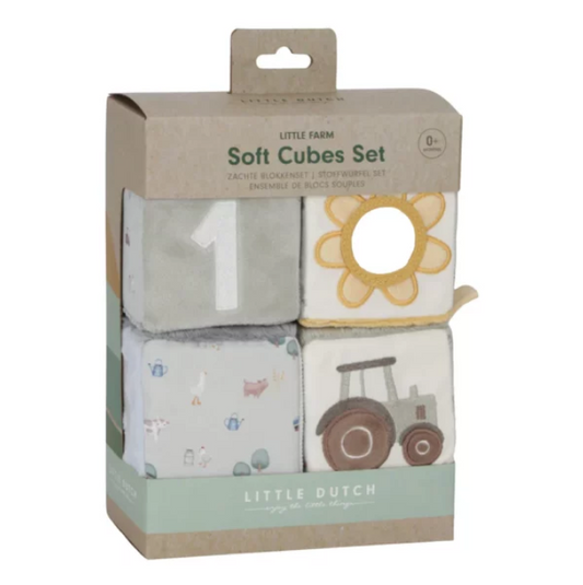 4 Cubi morbidi multi attività Little Dutch