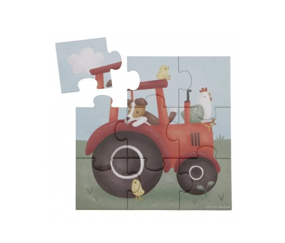 Little Dutch 4 in 1 Puzzle