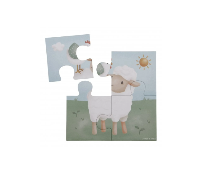 Little Dutch 4 in 1 Puzzle