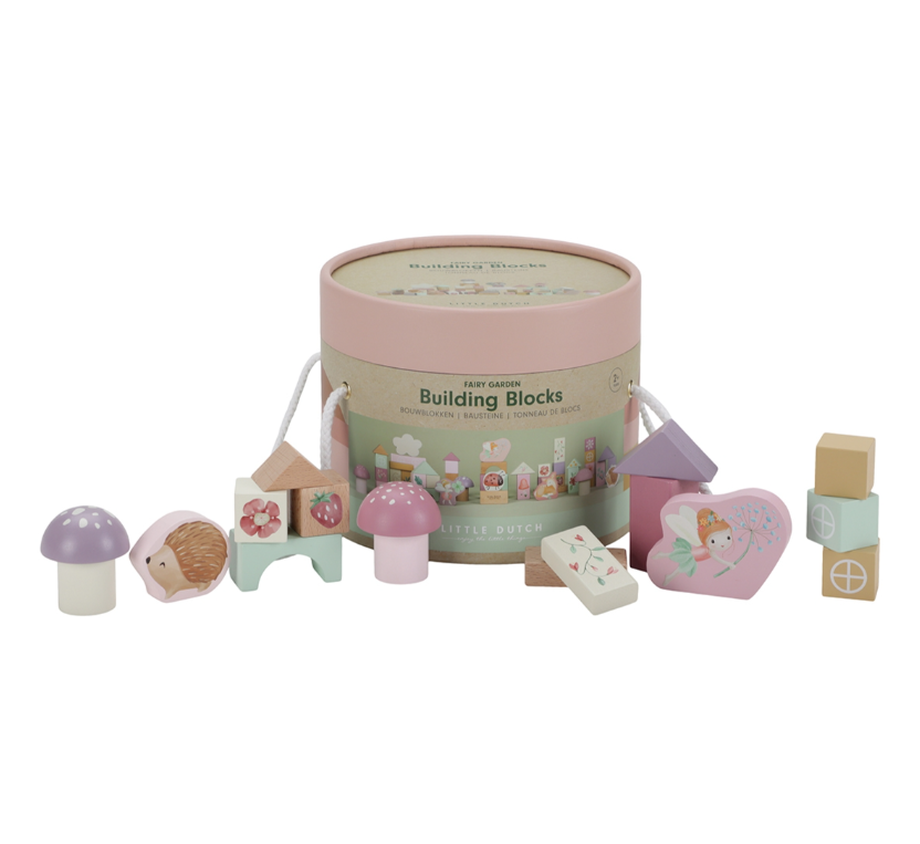 Cubetti da costruzione Little Dutch Forest Friends Little Dutch