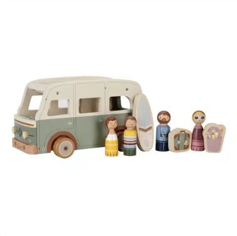 Camper vintage in legno Little Dutch
