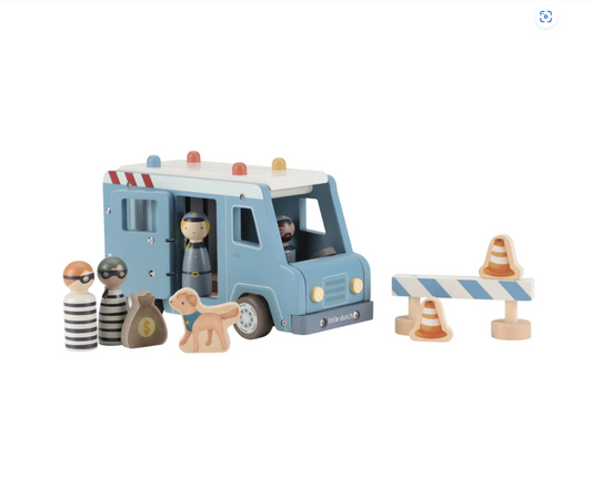 Wooden police car Little Dutch