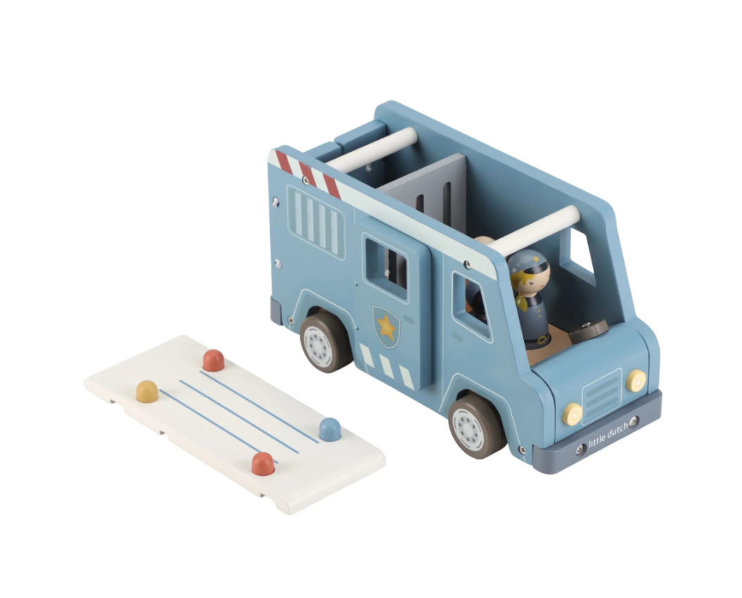 Wooden police car Little Dutch