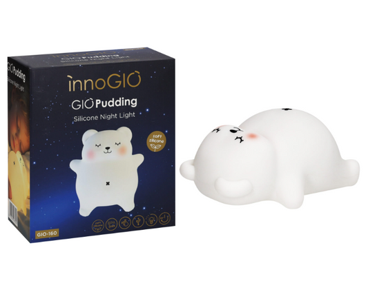 InnoGIO – GIOpudding – Lampada notturna in silicone