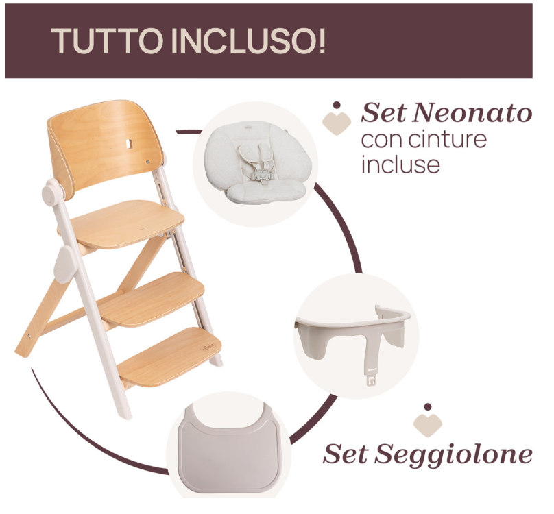 Seggiolone Pappa Chicco meraviglia