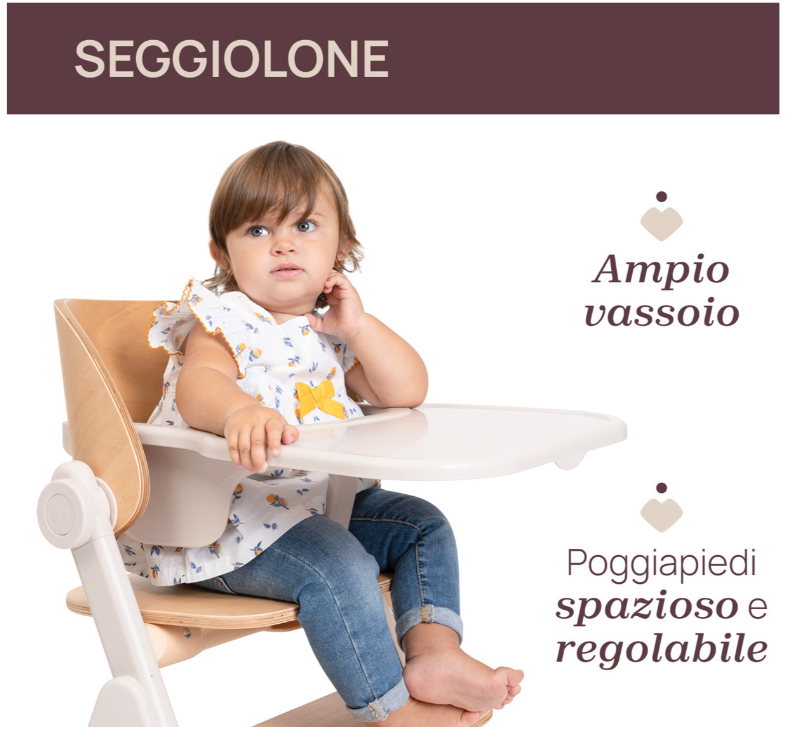 Seggiolone Pappa Chicco meraviglia
