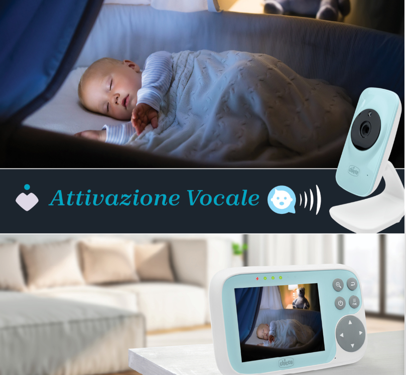 baby monitor start chicco